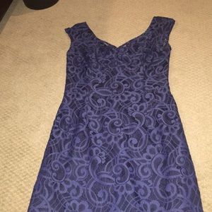 Blue lace Lilly Pulitzer shift dress